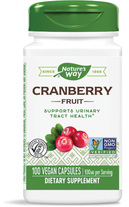 Cranberry Fruit 465 mg (180 Vegetarian Capsules) - Nature&apos;s Way