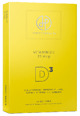 Vitamin D3 25 mcg - 90 stuks - kwartaal